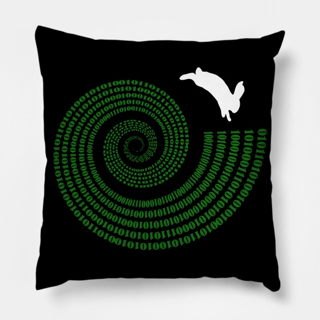 White Rabbit Pillow by MidMod