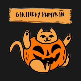 Birthday Pumpkin October Birthday Libra Scorpio T-Shirt