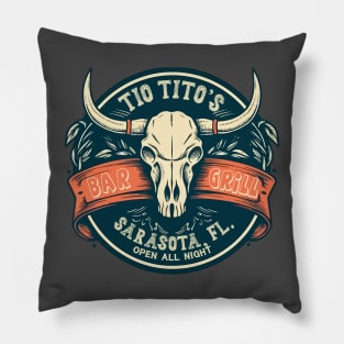 Tio Tito's Bar & Grill Pillow