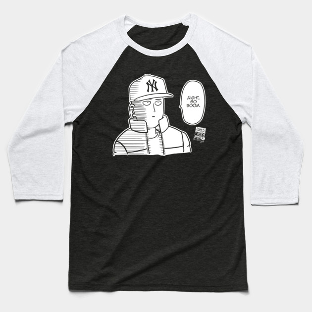 Discover A'ight, So Boom - One Punch Man - Baseball T-Shirt