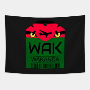 Wakanda Luggage Sticker Tapestry