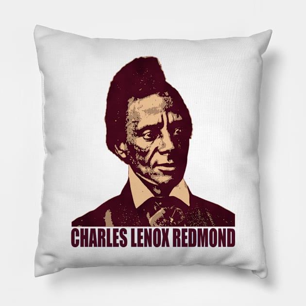 Charles Lenox Remond Pillow by truthtopower