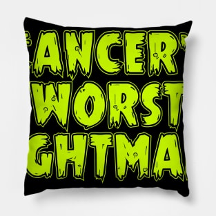 Cancer's Worst Nightmare - Halloween Special Pillow