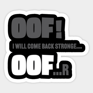 Roblox Oof Stickers Teepublic - robux stickers teepublic