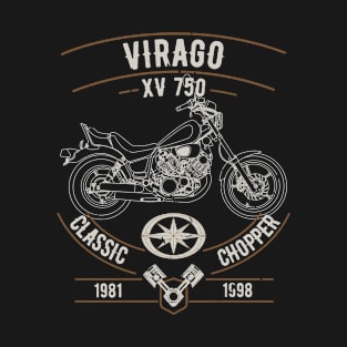 Virago XV 750 Old Poster T-Shirt