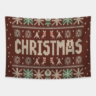 Ugly Christmas sweater Tapestry