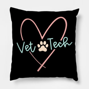 vet tech. Veterinary technician Pillow