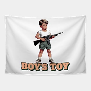 Boy's Toy Tapestry