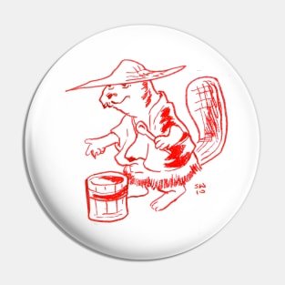 Beaver Pin