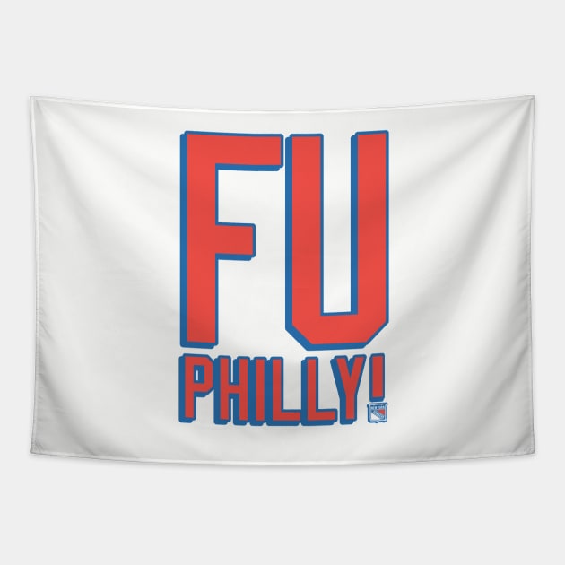 FU PHILLY Tapestry by scragglerock