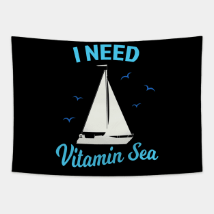 Sail Ship Sailing Sayings Gift Tapestry