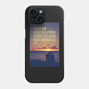 Sunset Couple Quote Phone Case