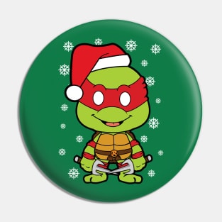 Raphael Christmas Pin