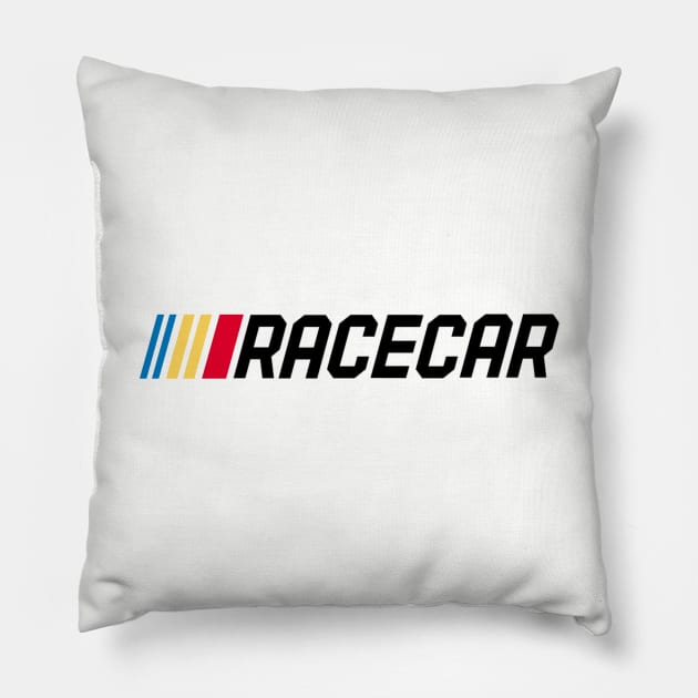 Racecar (Black) Pillow by Outpost