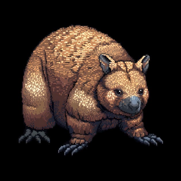 16-Bit Wombat by Animal Sphere