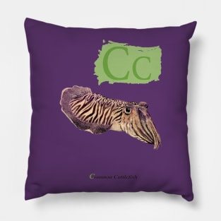 C is for Cuttlefish Pillow