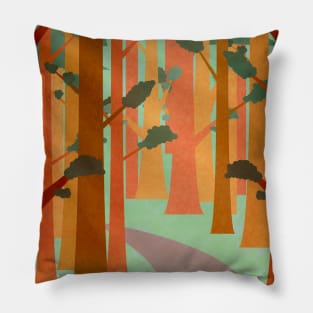 Landscape Forest Pillow