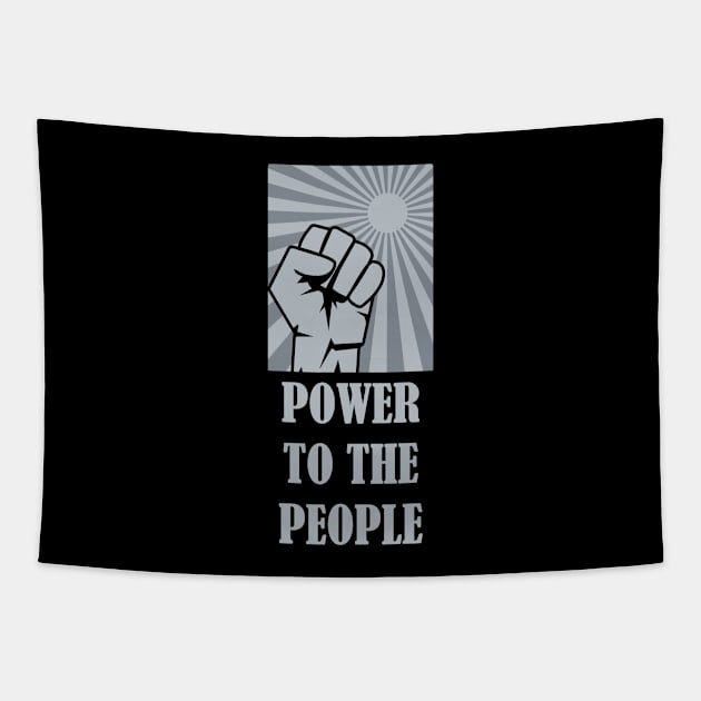 Power To The People Tapestry by enigmaart