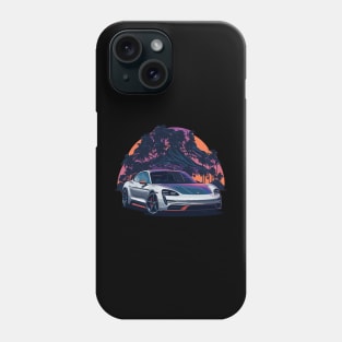 Porsche taycan Classic Car Phone Case