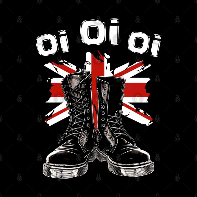 Oi Skinhead Hooligan Punk Music - Oi Oi Punk by ShirtFace