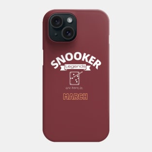 Snooker legends t-shirt special gift for her or him Phone Case