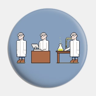 Three Scientists Pin