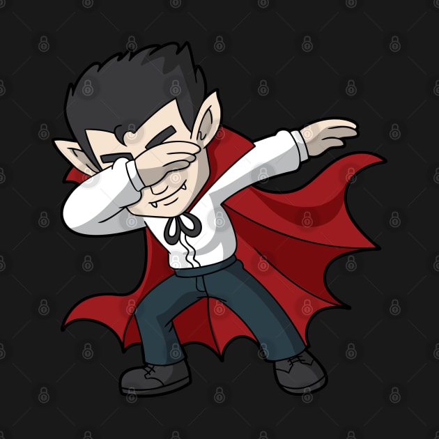 Halloween Dabbing Vampire by E