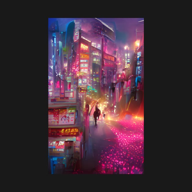 okyo Dreams: AI-Generated Cityscapes by aestheticand