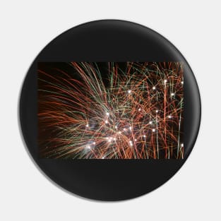 Fireworks Display At Night Pin