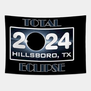 Eclipse Hillsboro Texas York Total Solar Eclipse April 2024 Totality Tapestry