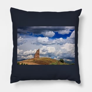 Ruined Byzantine Tower Pillow