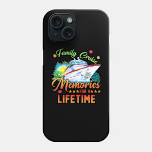 Family Cruise 2024 Family Vacation Making Memories Together Phone Case