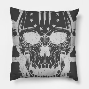 3% Skull and Rifles Pillow