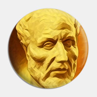 Plotinus golden Portrait | Plotinus Artwork 8 Pin