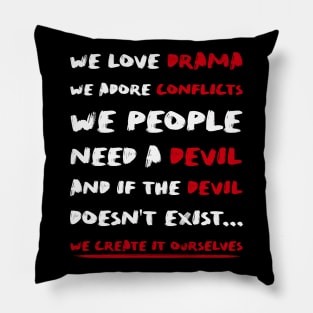 people need a devil Pillow