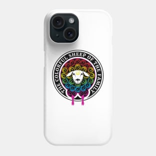 The colorful sheep of the family Phone Case