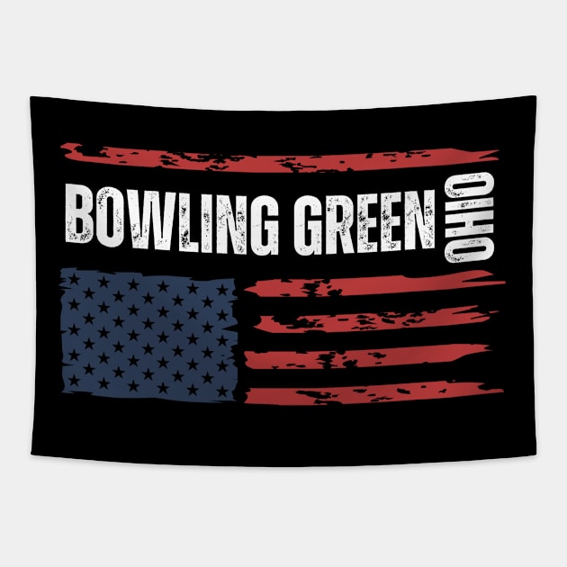 Bowling Green Ohio Tapestry by Official Friends Fanatic