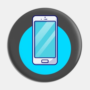 Hand Phone Cartoon Vector Icon Illustration (3) Pin