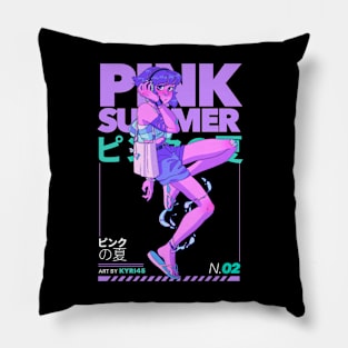 PINK SUMMER - Lapis Lazuli Pillow