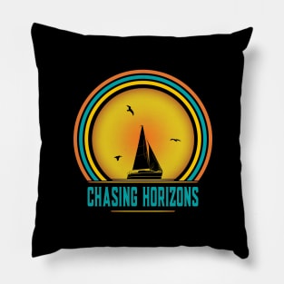 Chasing Horizons - Sailing Pillow