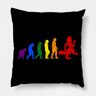 Furry Fandom Evolution Cute Fursona Anthro Art Pillow