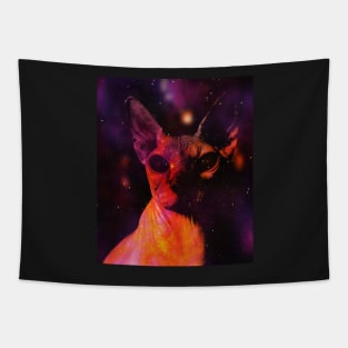 A sphynx cat from outer space Tapestry