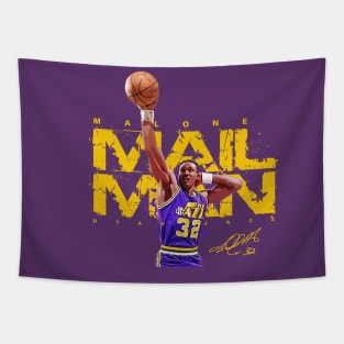 Karl Malone Tapestry