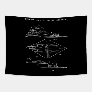 F-117 Nighthawk Patent | Stealth Bomber Tapestry