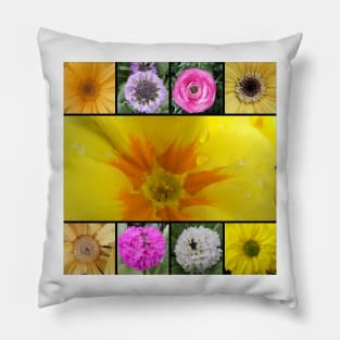 FLORAL FANTASY -JUST COLOURS Pillow