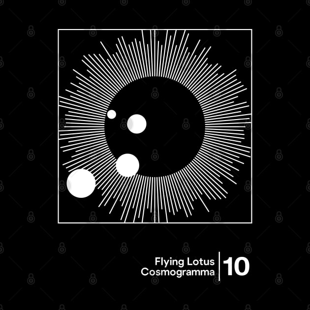 Cosmogramma / Minimalist Graphic Artwork Fan Design by saudade