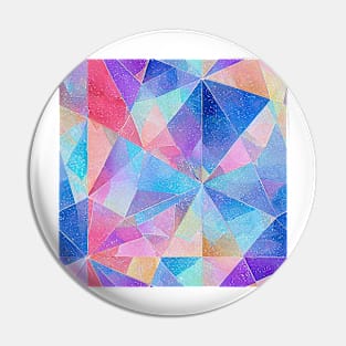 Watercolor shapes pattern Pin