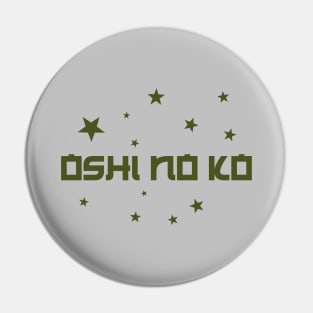 Oshi No Ko, green Pin