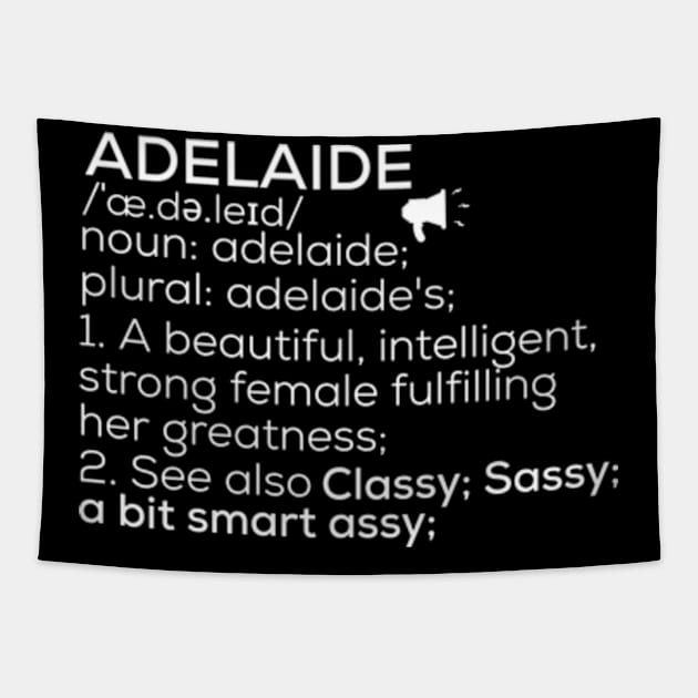 Adelaide Name Adelaide Definition Adelaide Female Name Adelaide Meaning Tapestry by TeeLogic