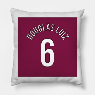 Douglas Luiz 6 Home Kit - 22/23 Season Pillow